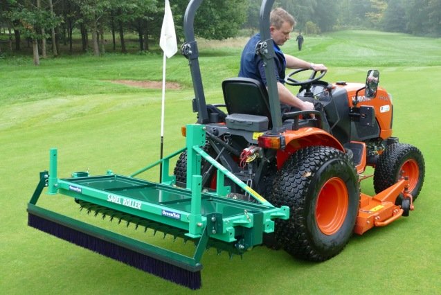 Ideal for golf greens and sports turf