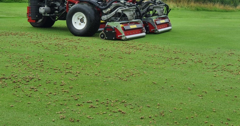 Micro-Core aeration - the solution for irate golfers?